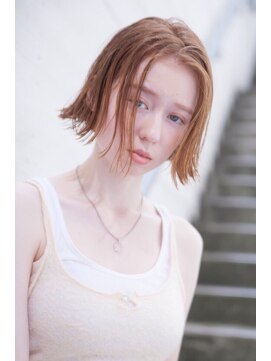 シエナ 渋谷(Siena) Siena 透け感アイスオレンジベージュ