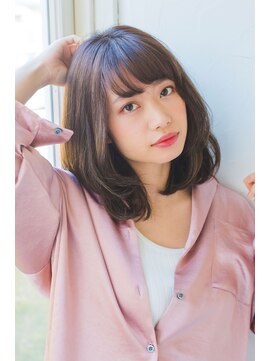 リトル エメ 仙台2号店(little×aimer) フェミニンワンカールミディアム