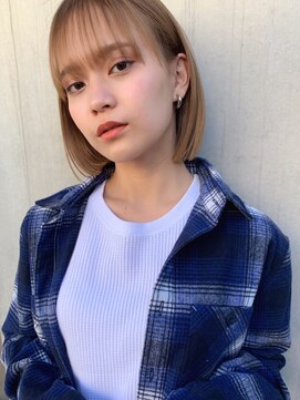 エヴァー(ever) ☆ベージュカラー☆ピンクベージュ☆クールショート