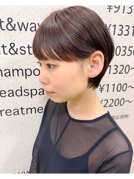 モリオ フロム ロンドン サッポロファクトリー店(morio FROM LONDON) 【morio札幌】札幌ショート　大人かわいいマッシュショート