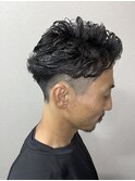 メンズ刈り上げパーマ