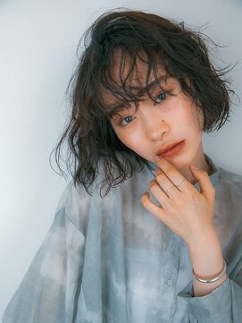 マイ ヘア デザイン 岡崎(MY hair design) ウェットスタイルなボブパーマ