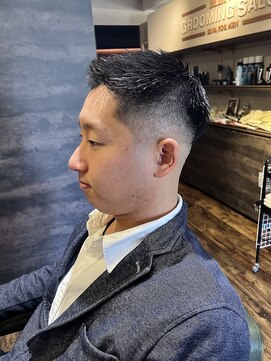 エクファフォーメン(EX-FA FOR MEN) ハイライト/マッシュパーマ/ウルフ/アッシュブラック/フェード