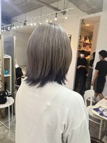 ゼスト フィーノ(ZEST fino)&nbsp;【木村神心】ケアブリーチで最小限ダメージシルバーカラー