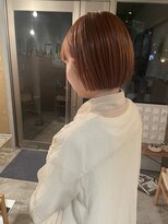 シー 岡崎(,SHE)&nbsp;斜めバング/グレージュカラー/シルキーベージュ/東岡崎