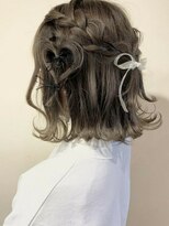 ロウバイレボ 柏(lou by revo)&nbsp;くびれミディ/イヤリングカラー/前髪イメチェンラベンダーカラー