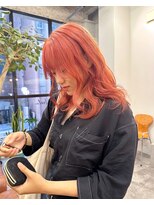 ニール シトロン 名古屋 伏見 丸の内(NEELU citron)&nbsp;【Neelu_misa】オレンジピンク