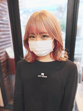 ボアップ(boappu) #インナーピンク#ミルクティーベージュ#ケアブリーチ