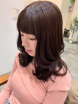 アトリア 横浜(Atria) ゆるふわ韓国風の顔回りレイヤー♪