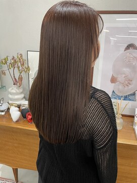 ヘアー アイス カンナ(HAIR ICI Canna) ＊艶髪＊大人可愛い質感再整カラーラベンダーベージュ