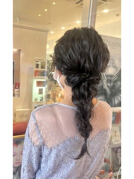 コワファースト  させぼ五番街店(COIFF1RST) 大人気編みおろしアレンジ☆