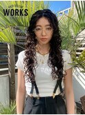 ロングスパイラルパーマ