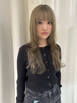 ノラキチジョウジ(NORA KICHIJOJI)&nbsp;ウルフボブロングレイヤー耳かけフェイスレイヤーレイヤーボブ