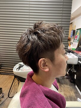 ガイズ ヘアー イサミ(GUY'S HAIR 133) メンズカラー/メンズショート/ブラウンヘア