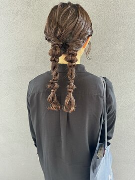 イロ プラス 南田宮店(iro+) 【nobuyo】twin arrange