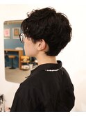 【マッシュショート/中里千尋】パーマ/ショート/くせ毛ショート