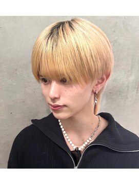 ケアウメダ(CARE UMEDA) 【CARE UMEDA】ラウンドマッシュウルフ　中尾