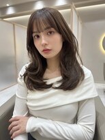 ジーナ 神戸 三田駅前(Zina)&nbsp;髪質改善＊うる艶チェリーブラウンロング＊美髪【Zina三田】