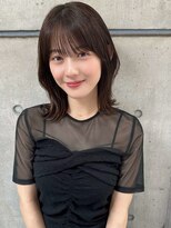 イメチェン前髪小顔こなれミディ_銀座