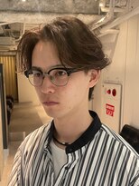 オンド(Onde)&nbsp;センターパート×ニュアンスパーマ