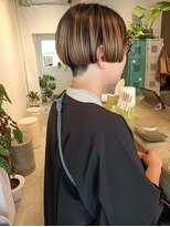 ソラス(SOLAS) 刈り上げミニボブ