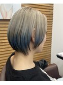 青×黒のエンドカラー( ^ω^ )