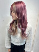 アイリー 名古屋(A/LEE)&nbsp;ピンクバイオレット×ミルクティーベージュ