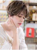 大人かっこいいハイライトハンサムショートh4戸田公園30代40代