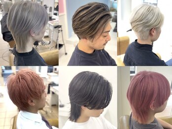 シャルティア(SHALLTIA)の写真/韓国ウルフ、中性ウルフなど、ウルフカットならSHALLTIAにお任せ！カラ一特化Salonで理想のデザインを◎