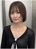前髪カタログ/イメチェンスタイル/ウェーブパーマ/こなれミディ