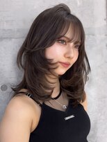 ロンドメリア 天神大名店(Lond Melia)&nbsp;レイヤーカット小顔に見せるヘア/韓国ヘア/髪質改善/福岡/博多