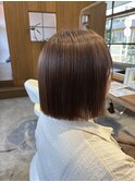 切りっぱなしボブ