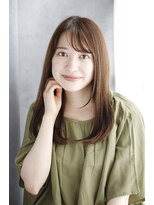 シュシュット(chouchoute)&nbsp;夏美髪質改善アプリコットオレンジハイライトカラーくびれヘア16