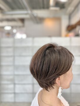 ルーファス 恵比寿 渋谷(Ruufus) 大人のこなれショートボブ　　2508