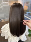 髪質改善トリートメント、透け感カラー♪