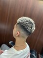 ヒロギンザバーバーショップ 丸の内店(HIRO GINZA BARBER SHOP) crop × high fade