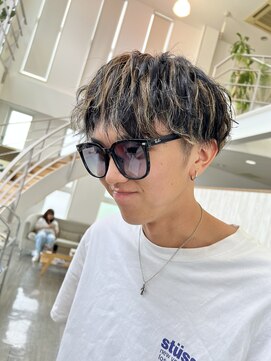 ジュエン(JOUeN) 金メッシュハイライト