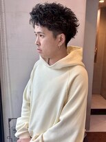 ヘアー アイス ルーチェ(HAIR ICI LUCE)&nbsp;20代◎プードルパーマで垢抜け無造作パーマスタイル