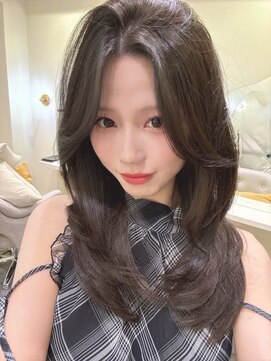 シュガー(Sugar) レイヤーカット/ワンホンヘア/韓国ヘア/顔まわり/大阪/梅田