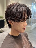 ビビバイベル(BiVi by BHEL) 三重桑名ニュアンスパーマフェザーパーマ緩めセンターパートヘア