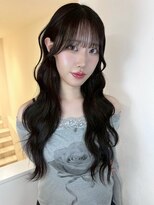 アイトーキョーエス 渋谷(AI TOKYO S)&nbsp;着物ヘア/ダークアッシュ/ミディアムレイヤーカット/渋谷