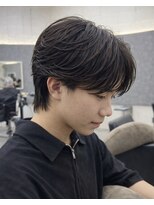 グロップ 町田(GLOP) センターパートをより輝かせる王道フェザーパーマ