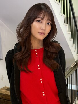 アクシス 栄店(`AXIS) イメチェン/ピンクベージュ/アンブレラカラー/前髪/栄矢場町