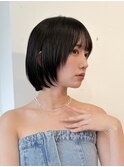 動きが可愛いレイヤーボブ