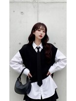 コートフィールエー(CO_T feel.a)&nbsp;小顔見せレイヤー×韓国風ウェーブで今っぽ旬顔。