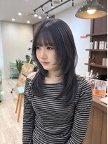 ニュースエン(newseN:) 顔周りレイヤー/ケアカラー/バイカルテ/髪質改善/新潟/万代