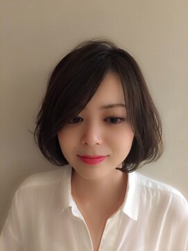 ロンド 銀座(Lond) 【Lond 中野 千帆】大人のナチュラルワンカールボブ♪