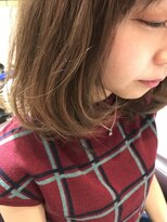 パティオンツー(PATIONN2)&nbsp;ひし形シルエットワンカールグレージュカラー