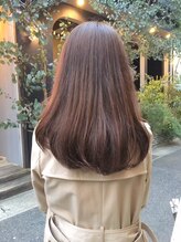 アンプレヴーアジュテ(Impre'vu ajoute) ふんわりセミロングスタイル