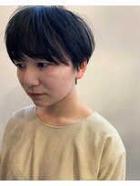 ヘアー アイス ルーチェ(HAIR ICI LUCE) マッシュショート 刈り上げ女子